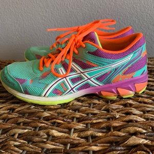 asics gel frantic sneakers (size 6.5)
